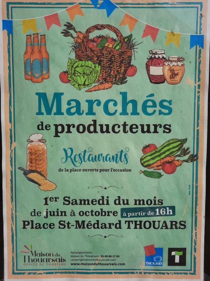 *Appartement Au Bout Du Monde Thouars* Экстерьер фото
